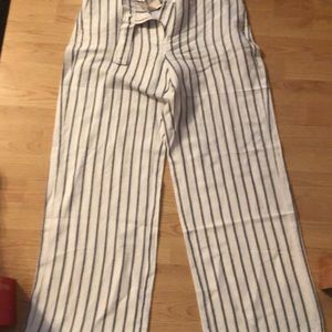 New women’s JJill linen blend loose  pants 12